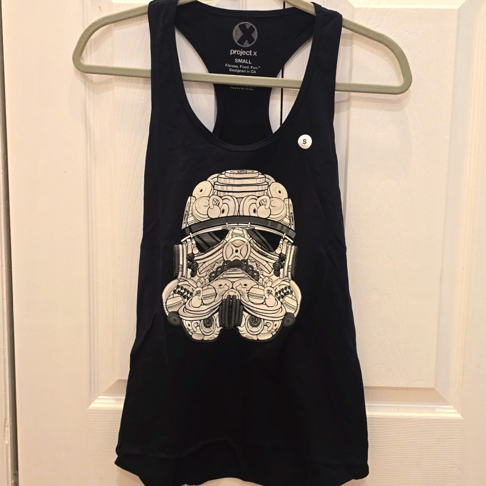 NEW Project X womens stormtrooper tank, size small